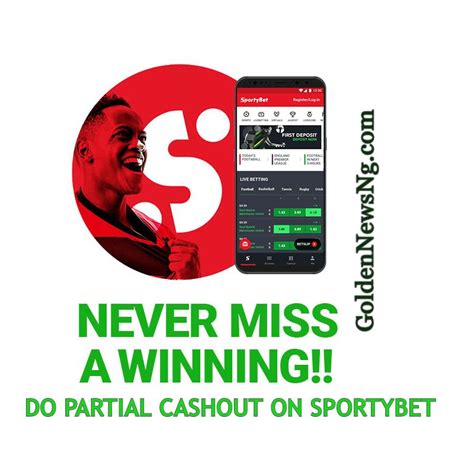 partial cashout on sportybet|Sportybet Cash Out .